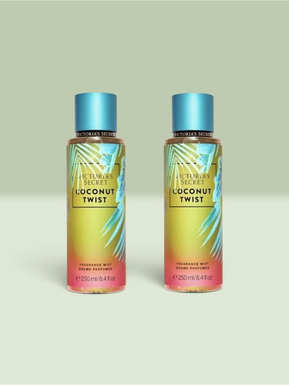 Victoria's Secret COCONUT TWIST Fragrance Mist ~ 8.4 fl.oz. ( Lot of 2 )